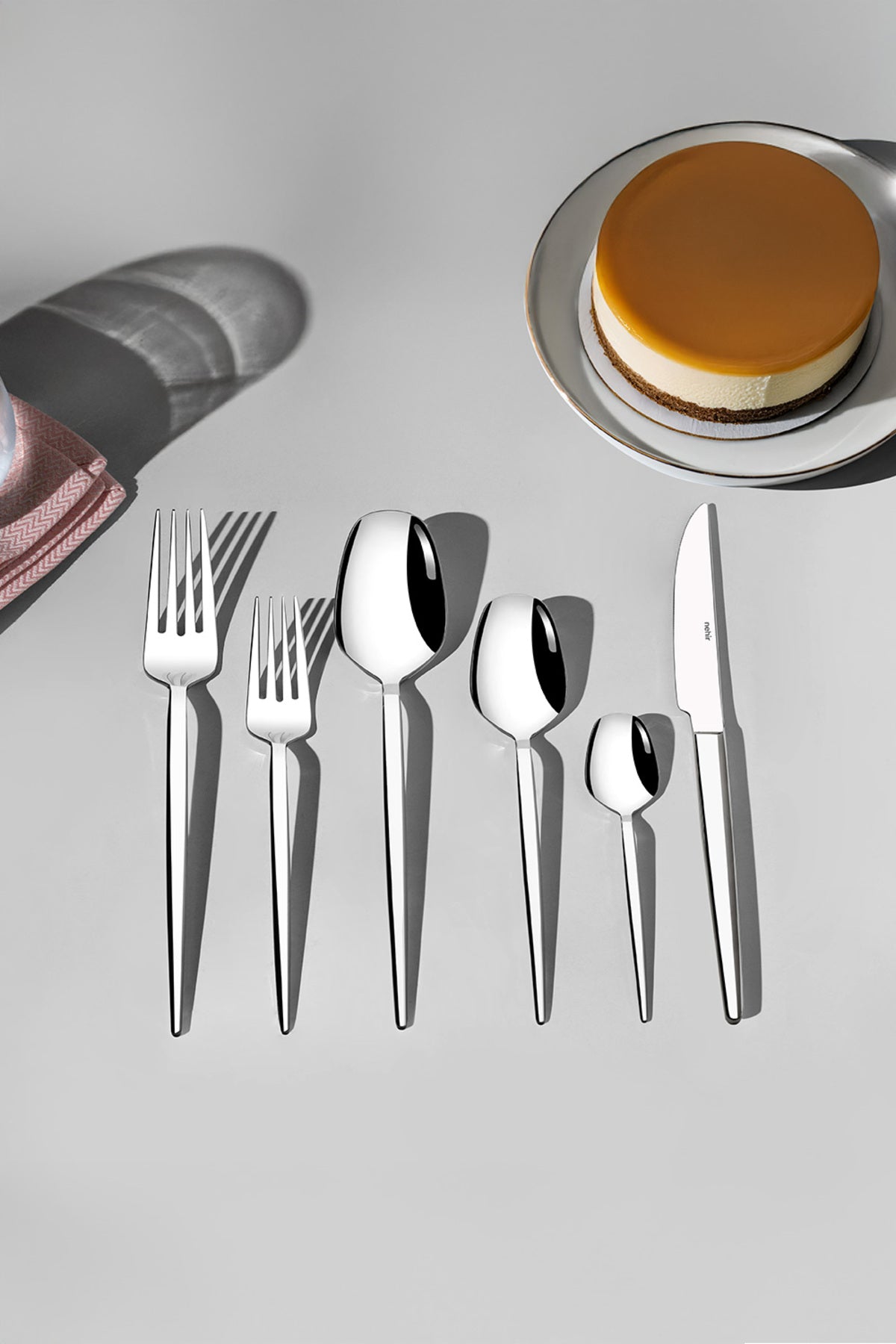 Milas Sade 6 Kişilik 36 Parça Kutulu Çatal Kaşık Bıçak Takımı