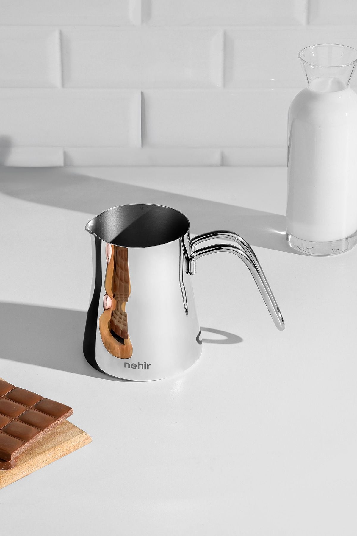 Mini 500 ML Çelik Sütlük