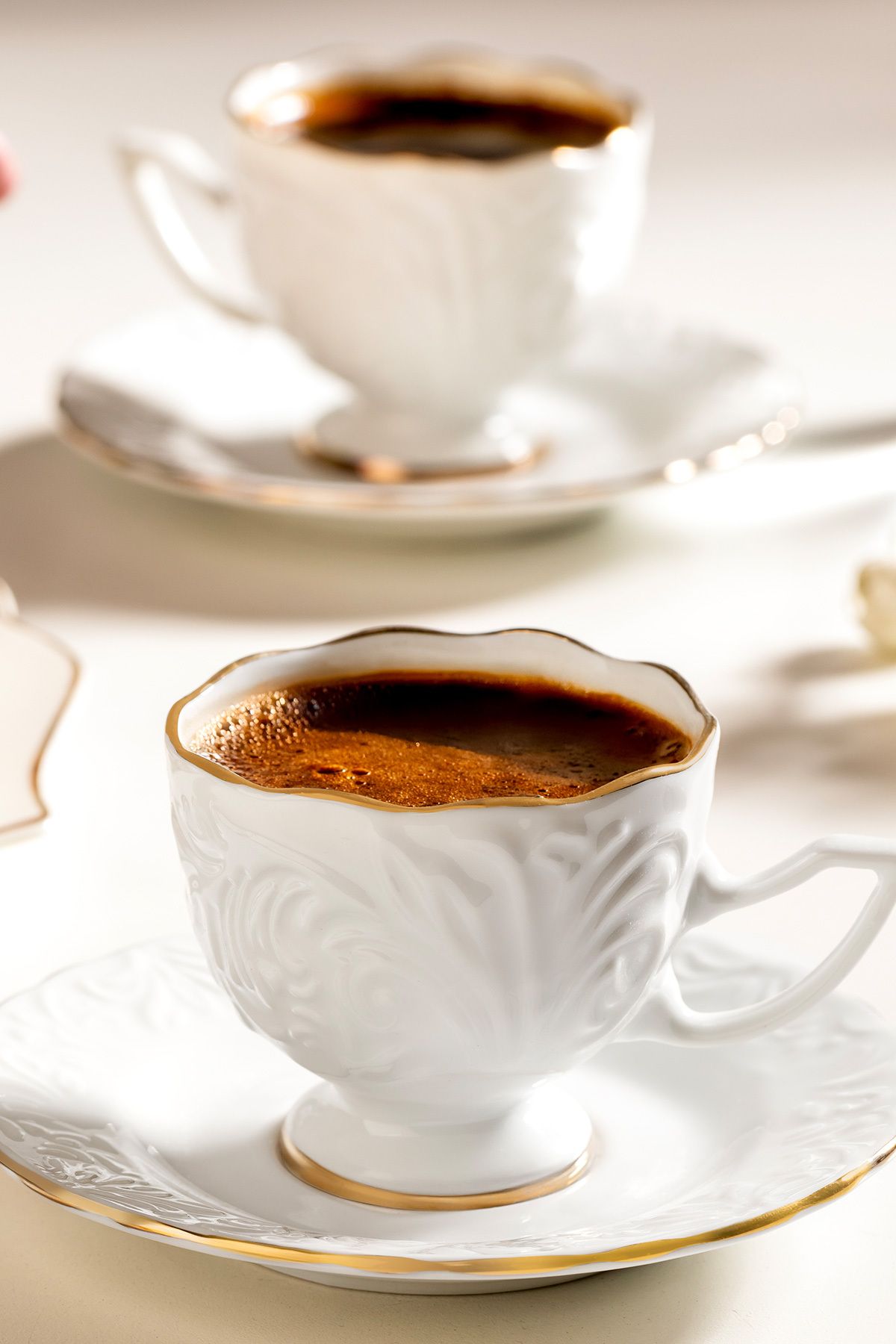 Nazenin 12 Parça Porselen Kahve Fincan Takımı