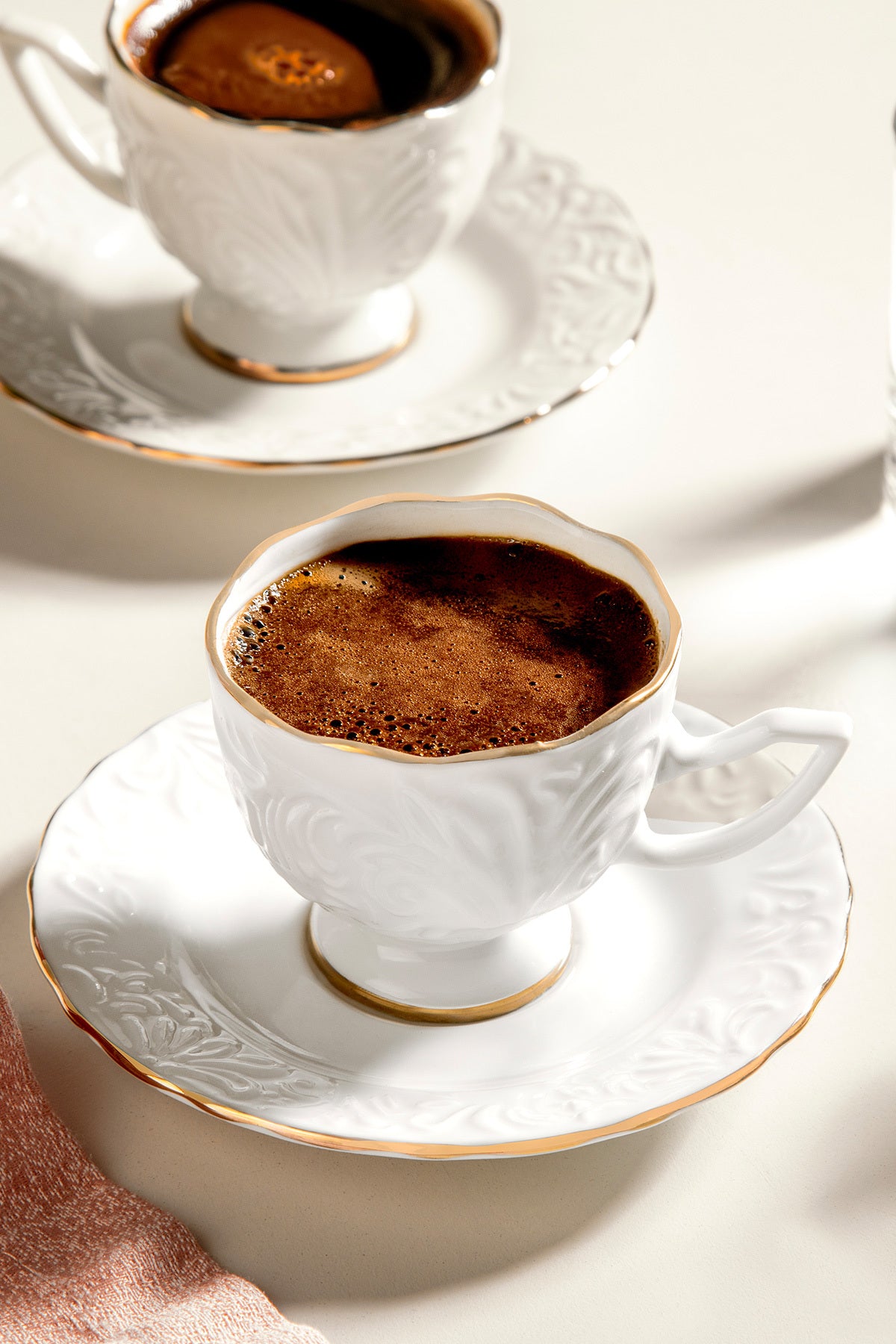 Nazenin 12 Parça Porselen Kahve Fincan Takımı