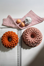 Nove Rose Gold Döküm Kek Kalıbı 24 Cm