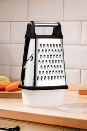 Paslanmaz Çelik Oval Hazneli Rende