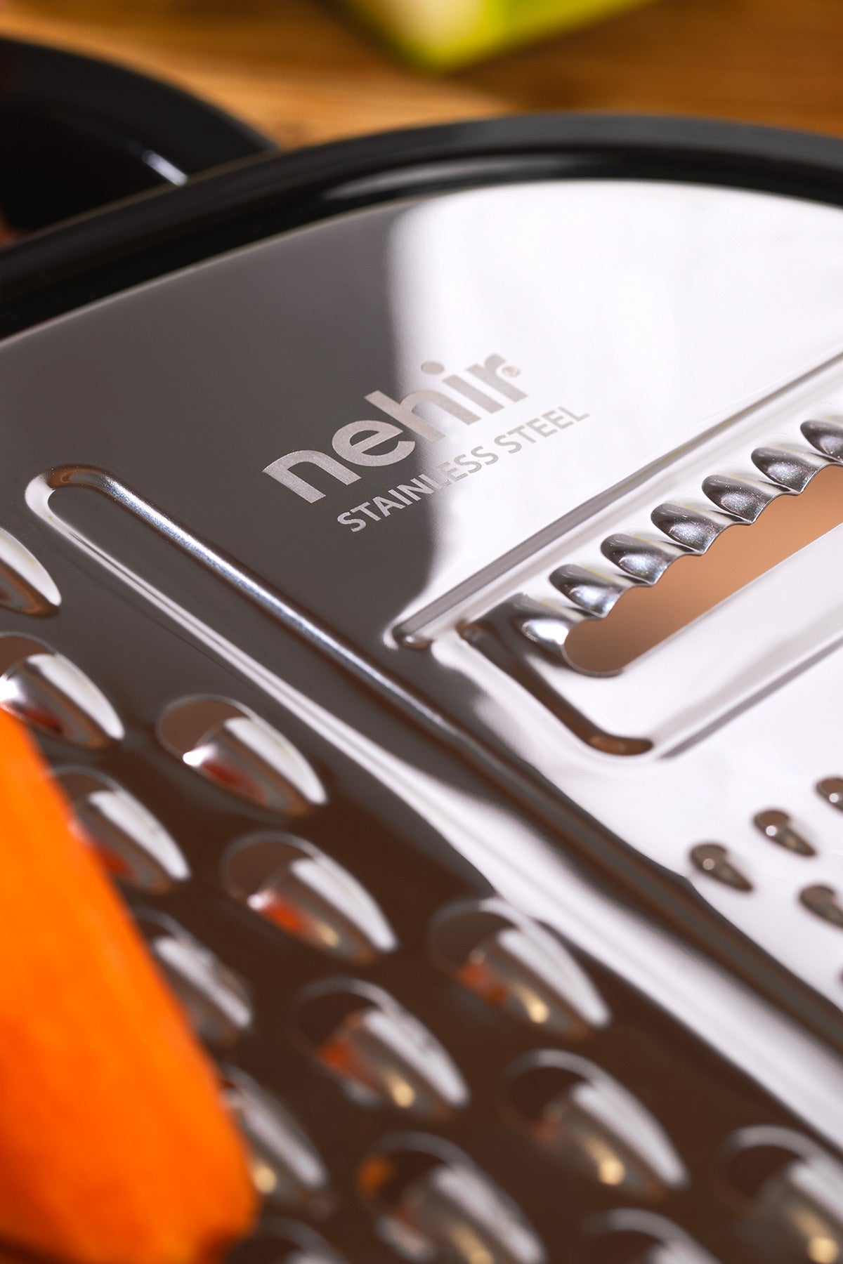 Paslanmaz Çelik Yatay Haneli Rende