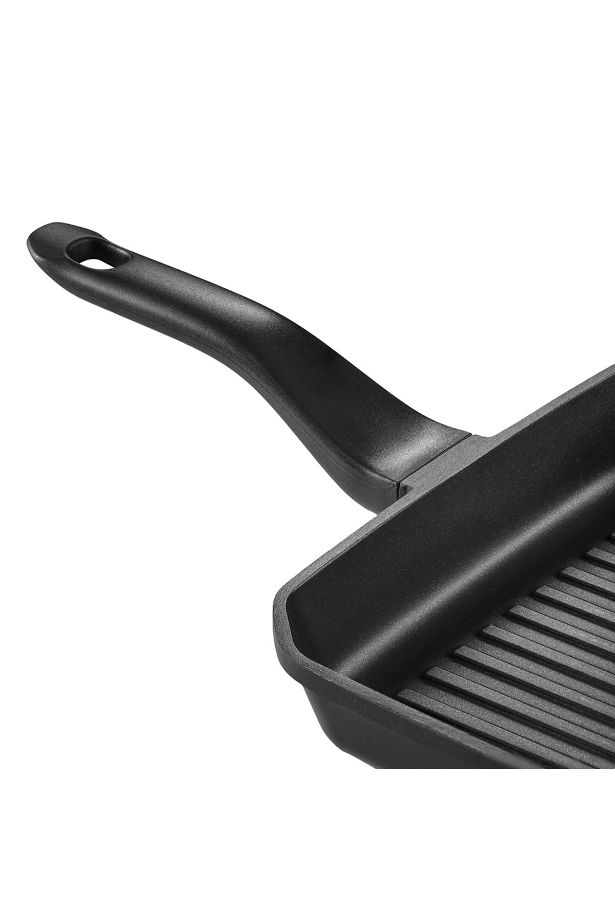 Royal Elite Siyah 26 cm Alüminyum Döküm Grill Tava