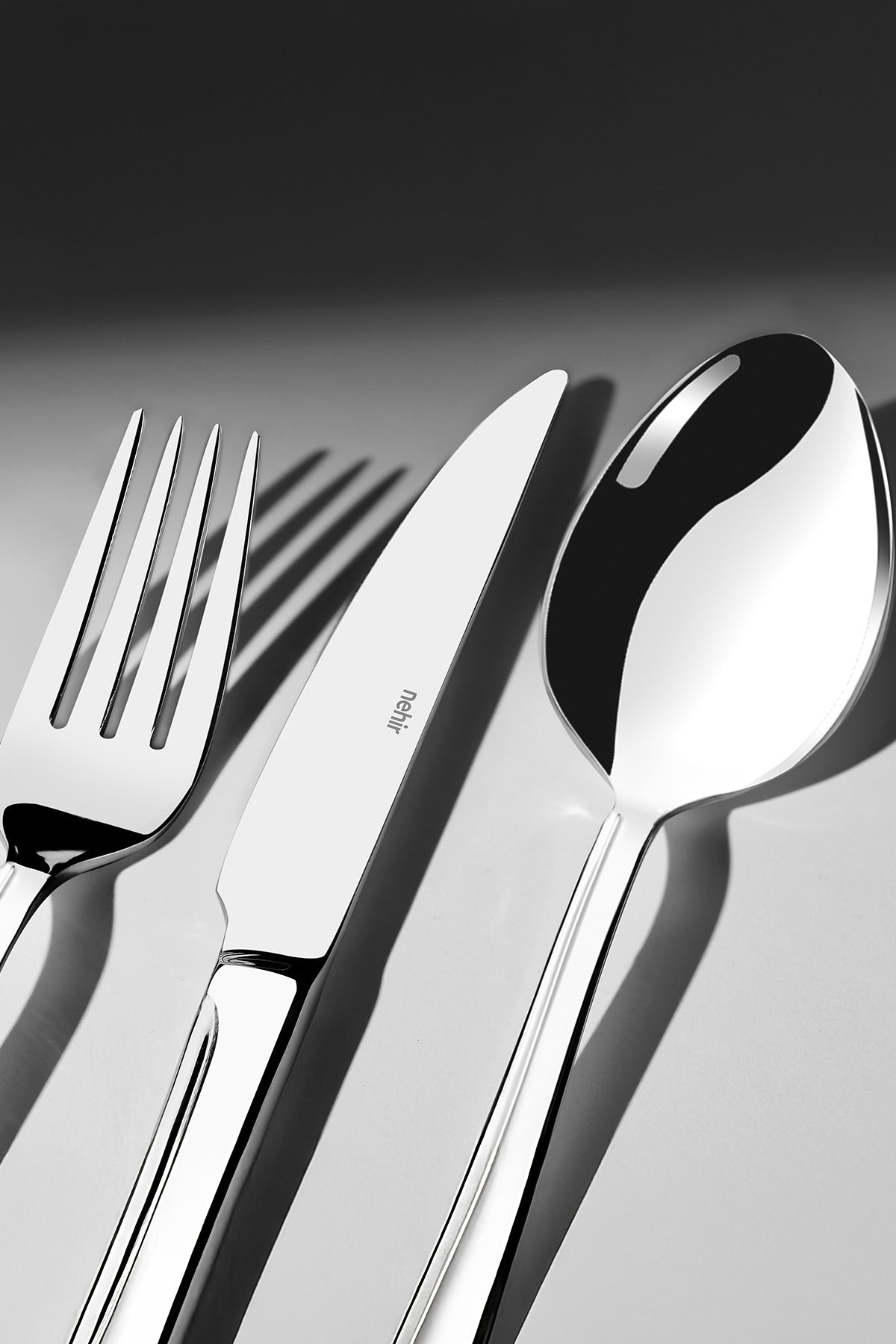 Safir Sade 12 Kişilik 72 Parça Kutulu Çatal Kaşık Bıçak Takımı