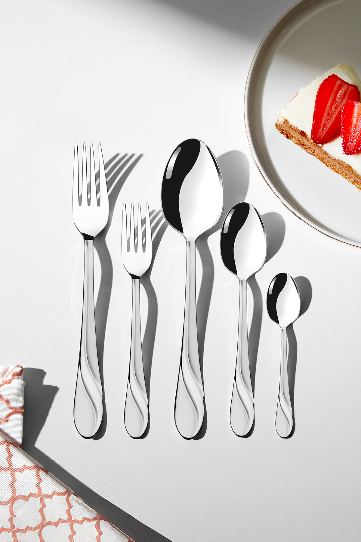 Safir Saten 12 Kişilik 60 Parça Kutulu Çatal Kaşık Takımı