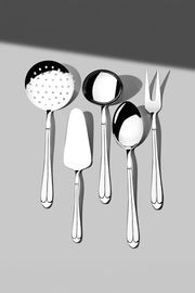 Saray Plain 5 Piece Stainless Steel Serving Set