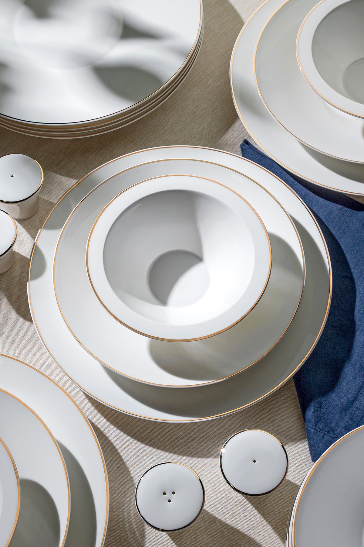 Siena Gold Majestic 57 Parça Porselen Yemek Takımı – Nehir