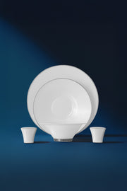 Siena Platin Majestic 57 Parça Porselen Yemek Takımı