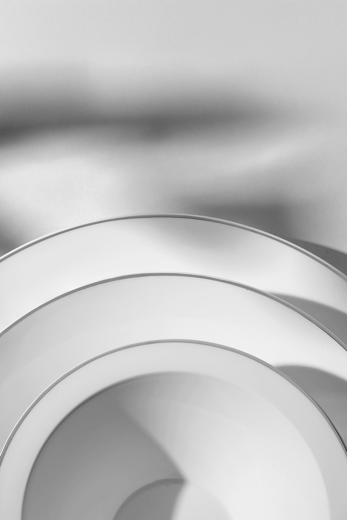 Siena Platin Majestic 57 Parça Porselen Yemek Takımı