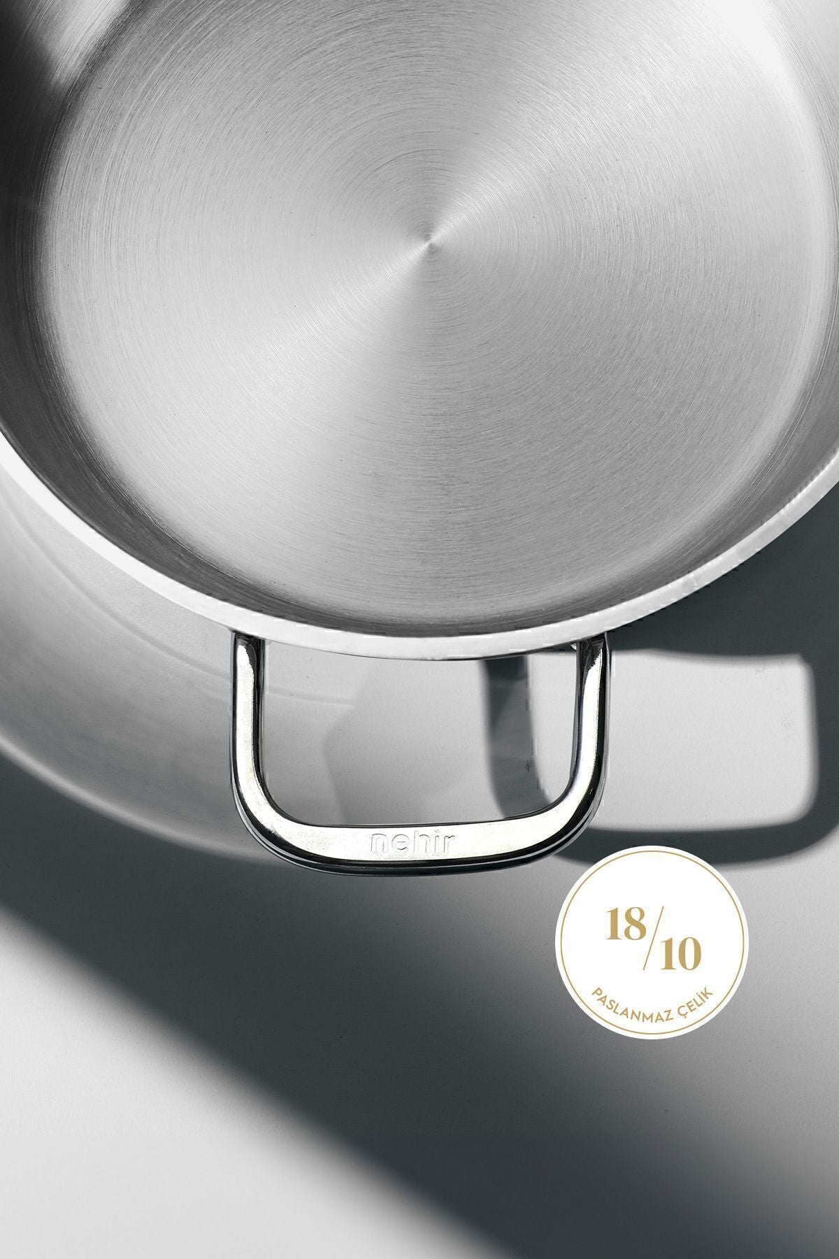 Silver 6 Parça Paslanmaz Çelik Sahan Seti (16-18-20 CM)