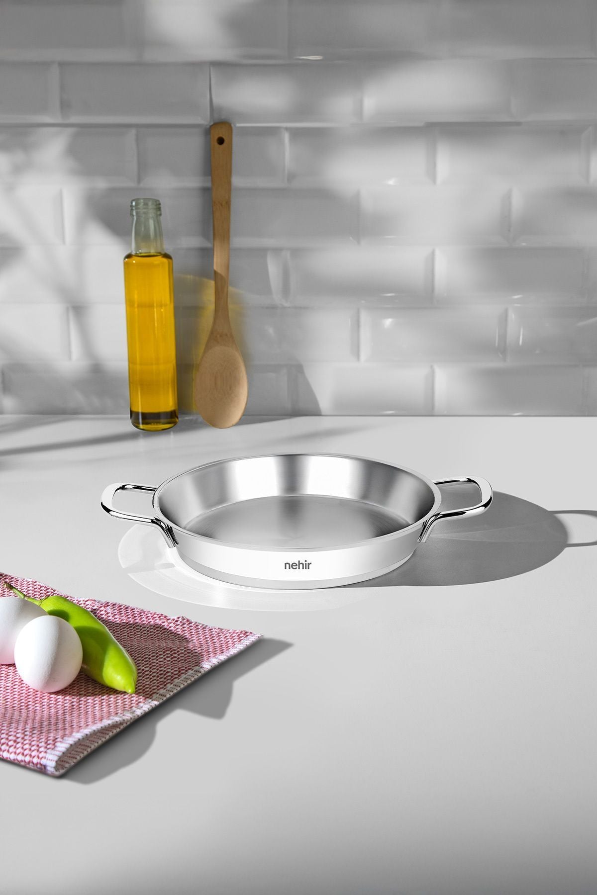 Silver Çelik İtalyan Omlet Sahan 20 cm Kapaksız