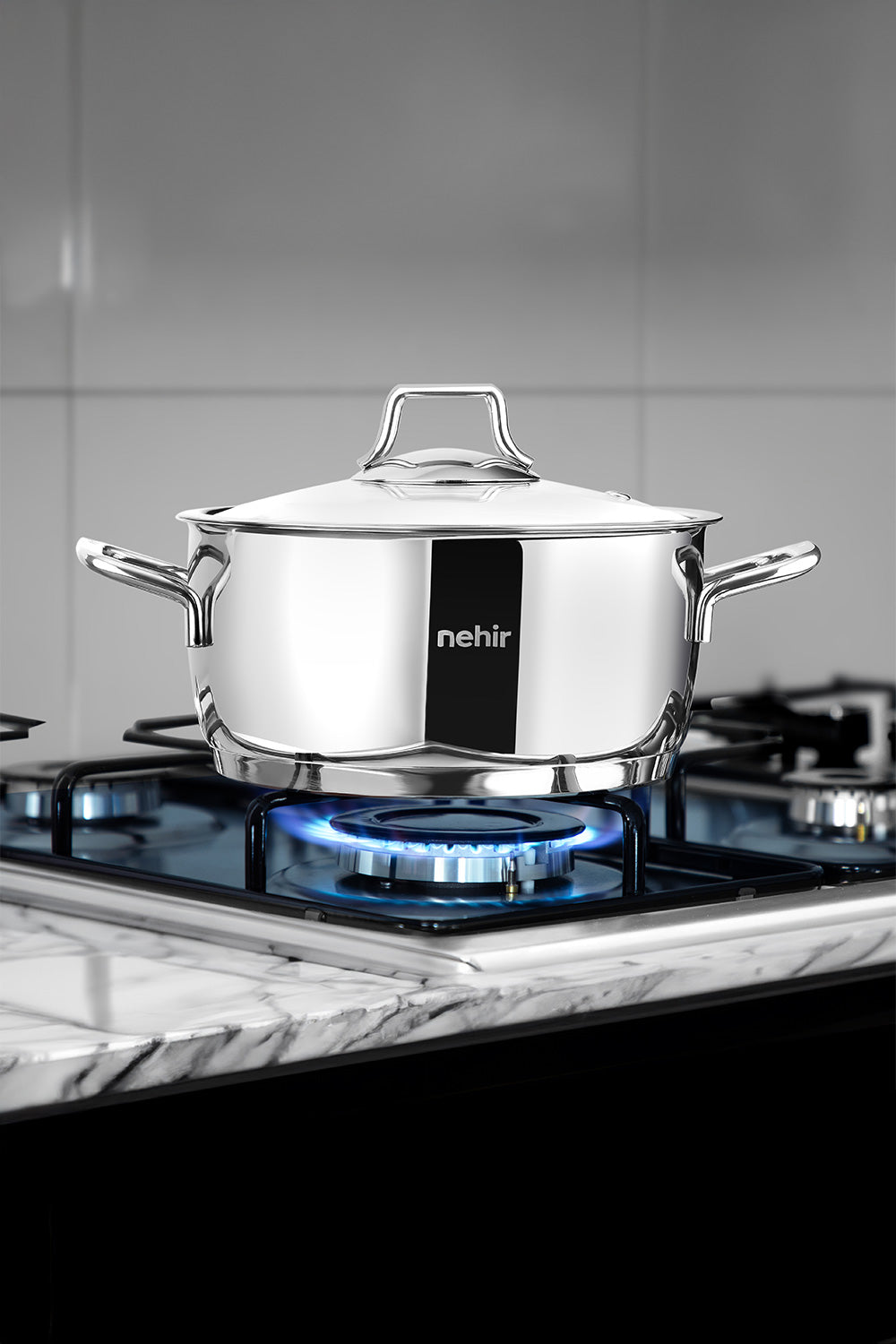 Silver Klasik 8 Parça Paslanmaz Çelik Tencere Seti