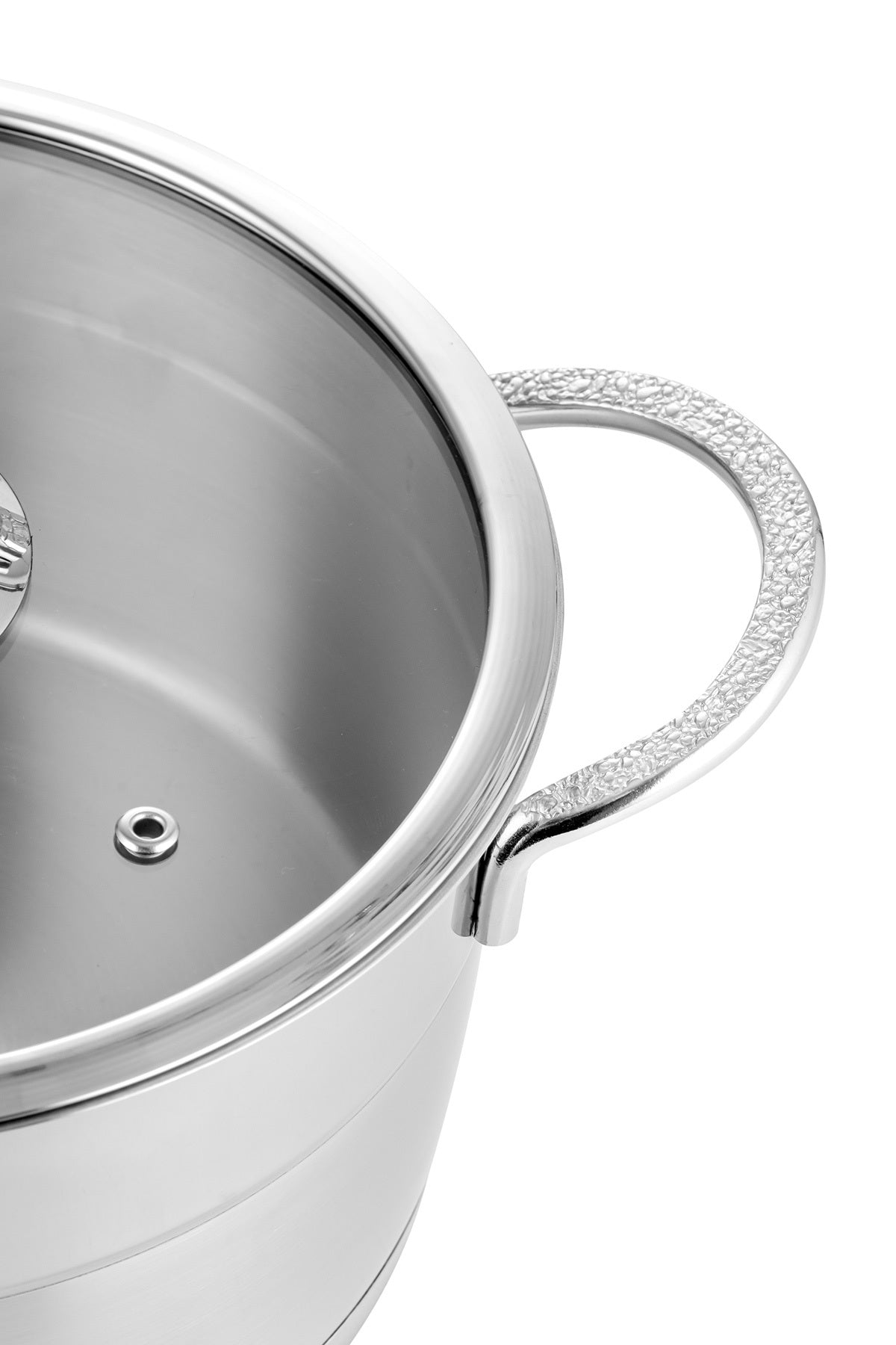 Silver Matte Trend 18 cm Deep Pot