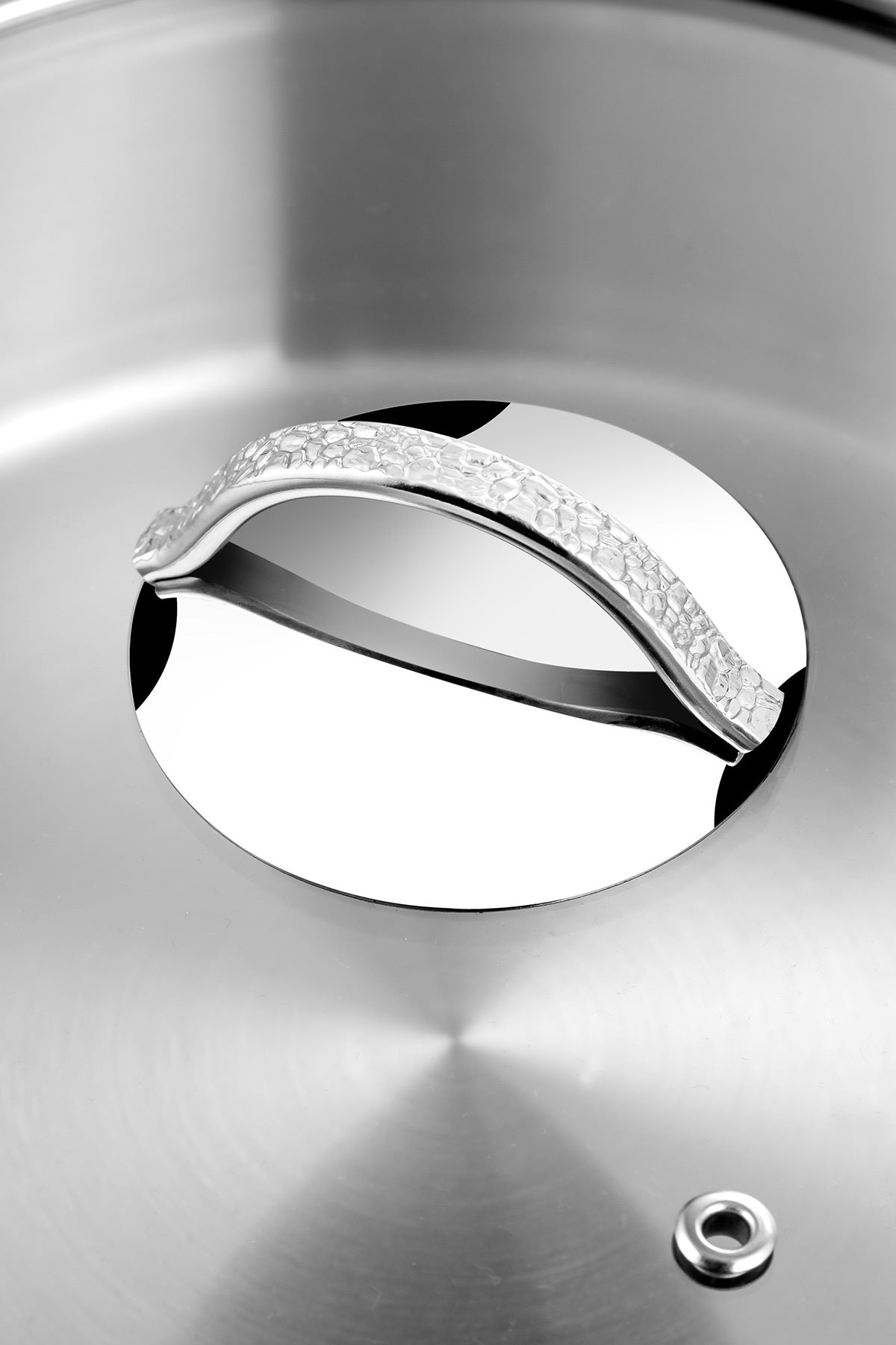 Silver Matte Trend 18 cm Deep Pot