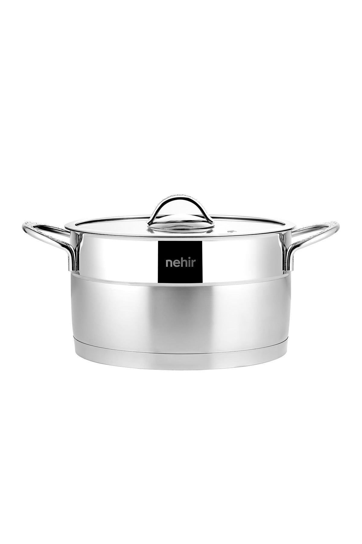 Silver Matte Trend 18 cm Deep Pot