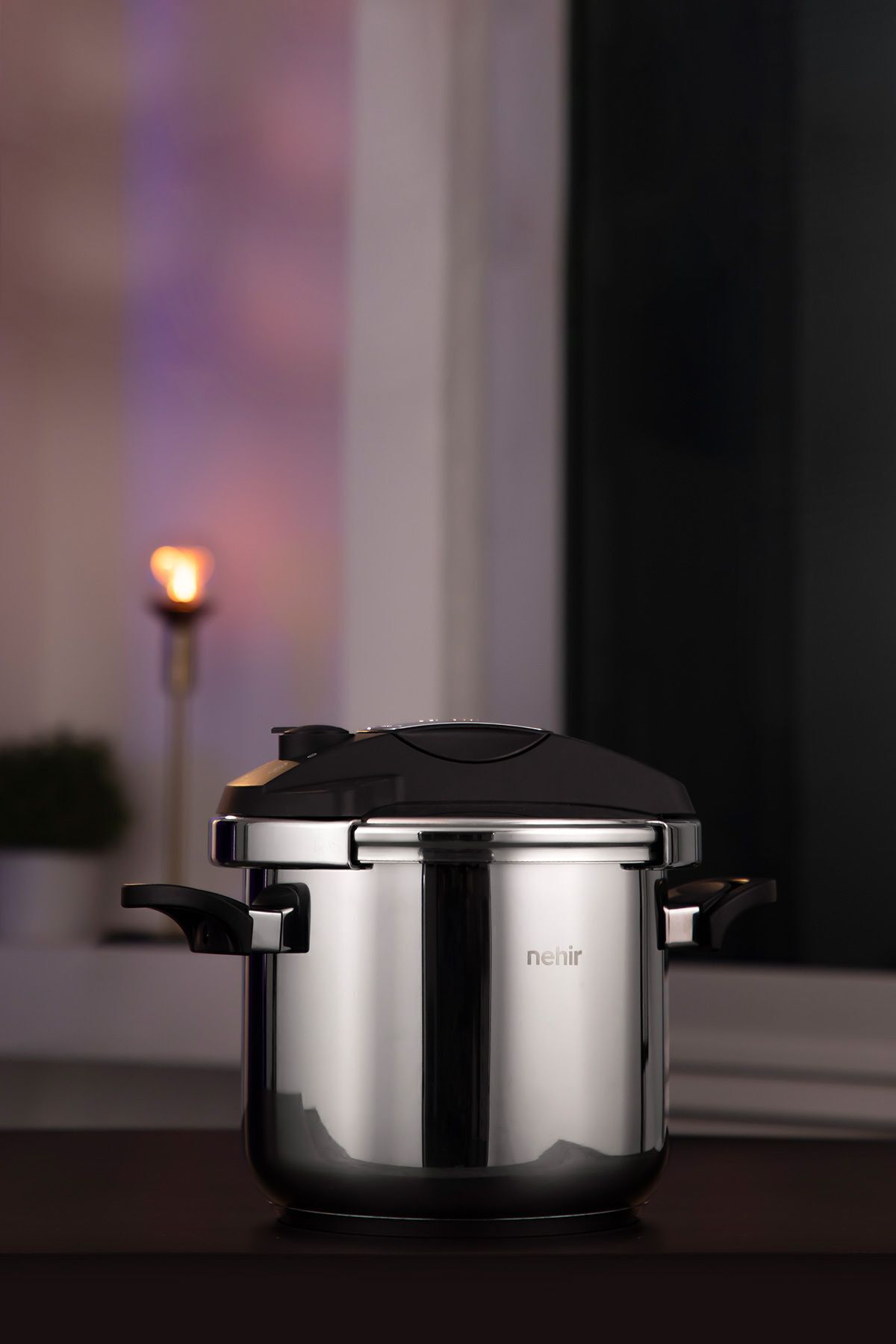 Silver Matik Paslanmaz Çelik 5 Litre Düdüklü Tencere