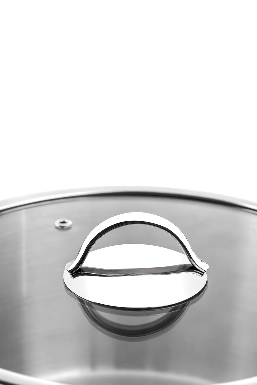 Silver Trend 22 cm Stainless Steel Deep Pot