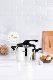 Silver Trend Paslanmaz Çelik 6 Litre Düdüklü Tencere