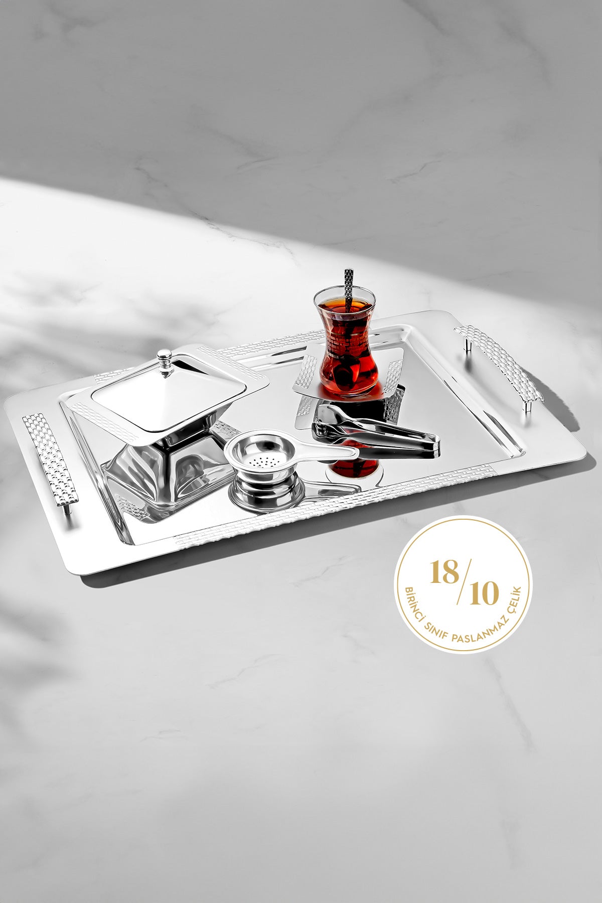 Sırma Saten 40 Parça Çay Takımı