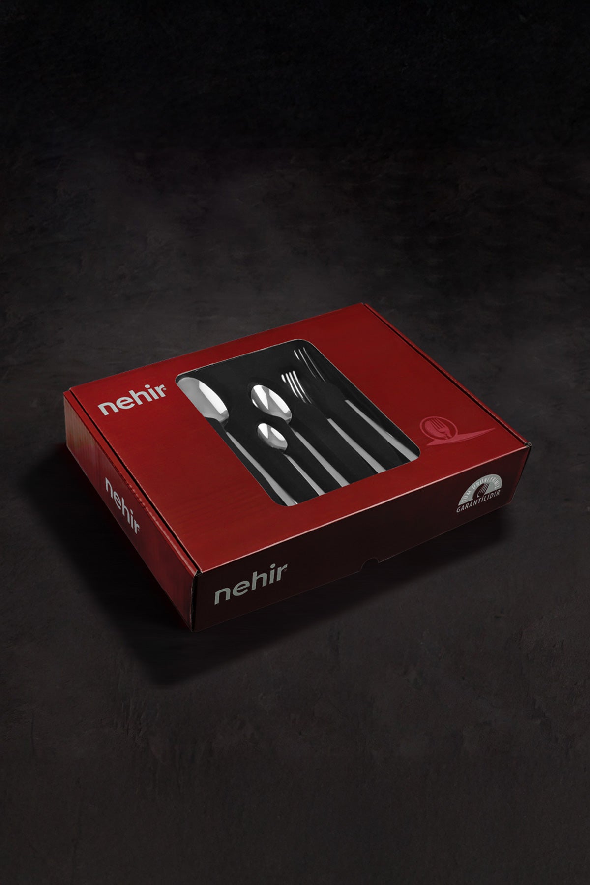 Sultan Plain 84 Piece Boxed Cutlery Set for 12 People