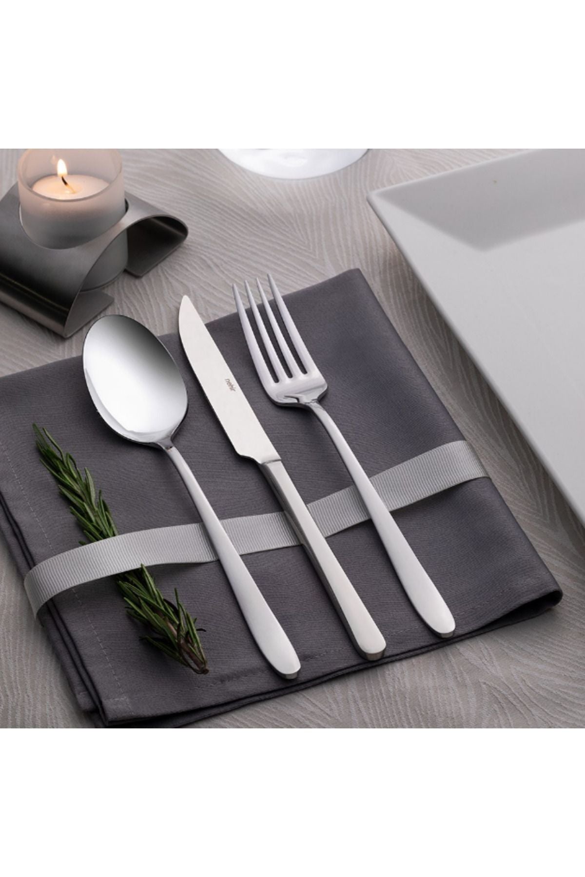 Sultan Sade 6 Kişilik 30 Parça Kutulu Çatal Kaşık Takımı