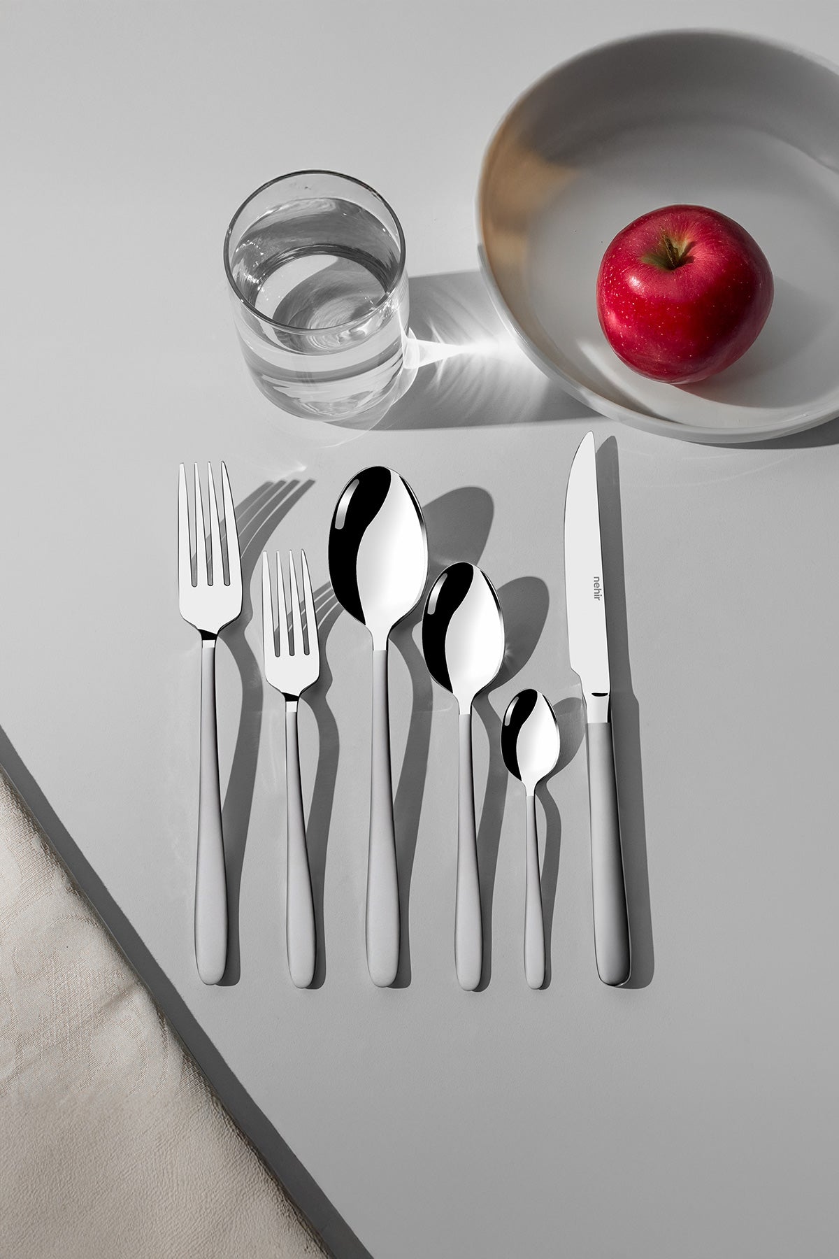 Sultan Saten 6 Kişilik 36 Parça Kutulu Çatal Kaşık Bıçak Takımı