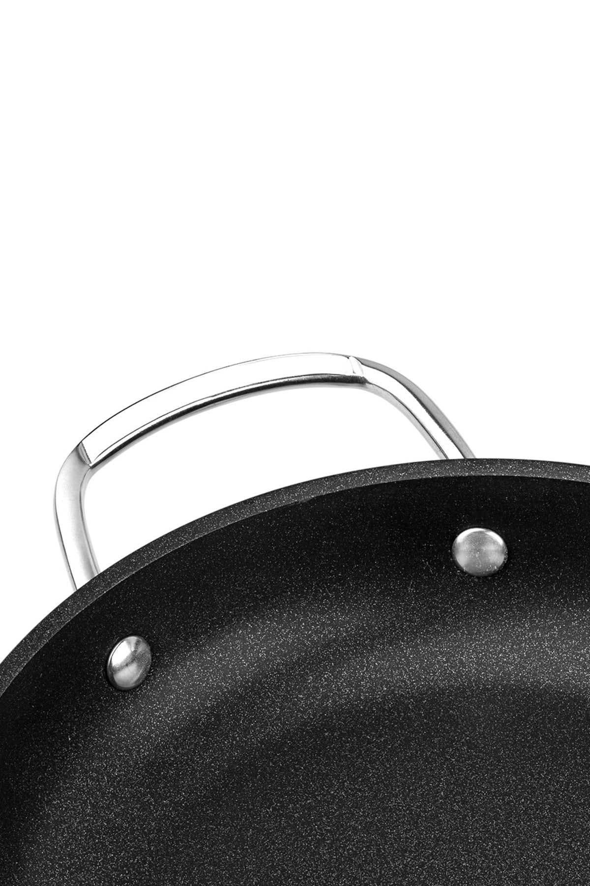 Titanium Siyah 20 Cm Kapaklı Sahan