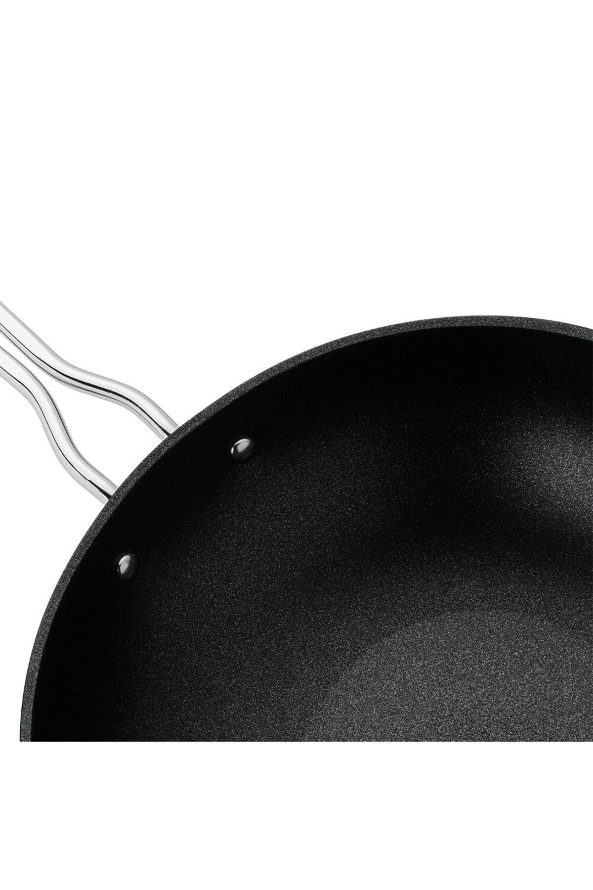 Titanium Siyah 28 Cm Wok Tava