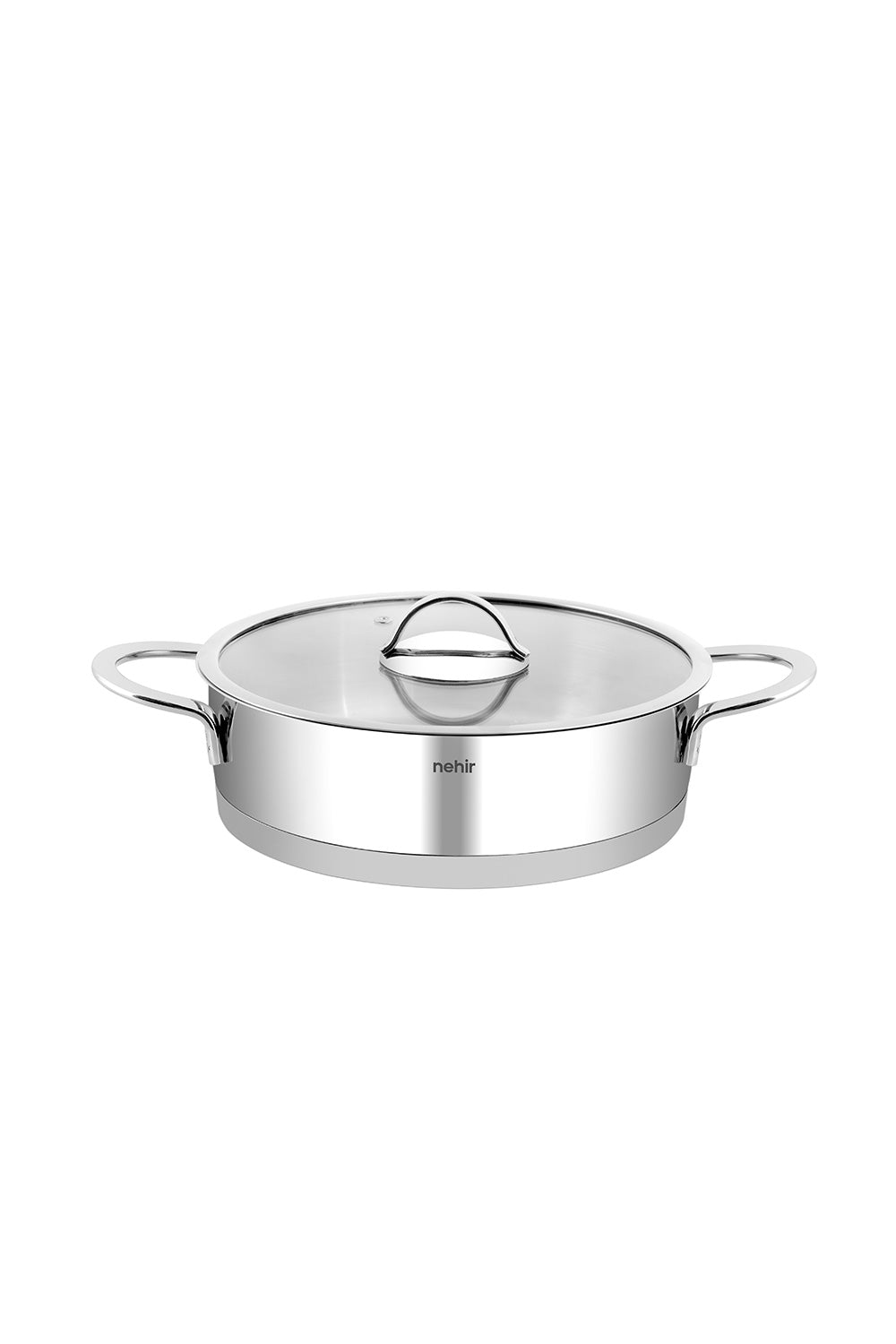 Silver Trend 24 cm Stainless Steel Shallow Pan