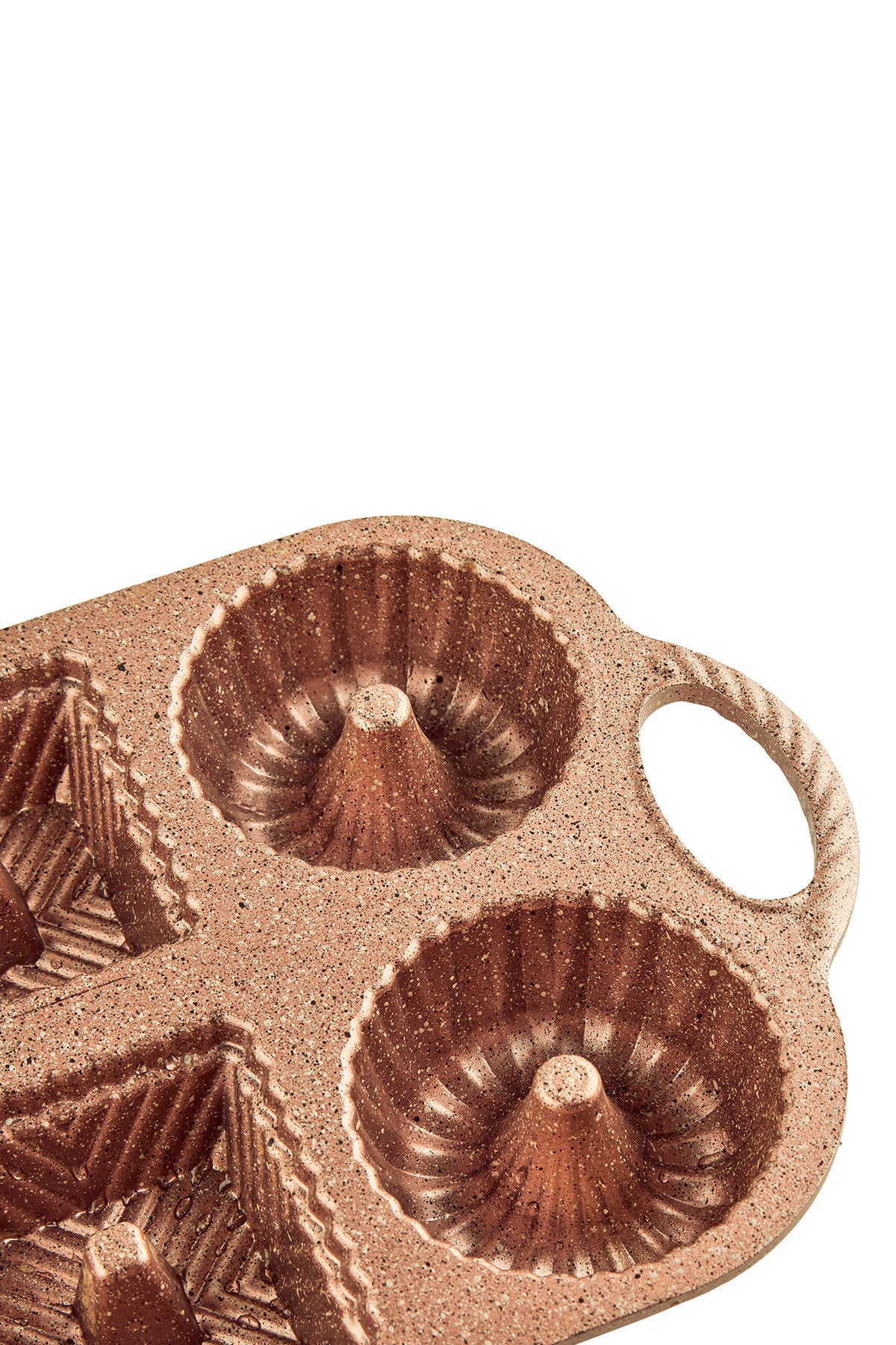 Valeria Rose Gold 6'lı Döküm Kek Kalıbı