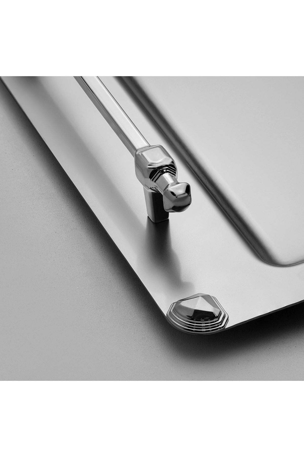 Verona Saten Çelik Çay Tepsi