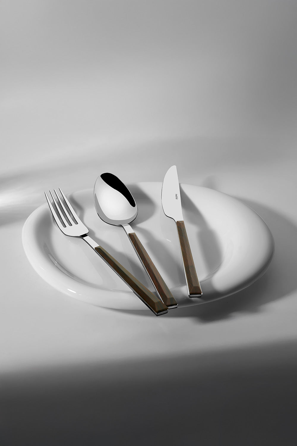 Viola Ahşap 6 Kişilik 18 Parça Kutulu Çatal Kaşık Bıçak Takımı