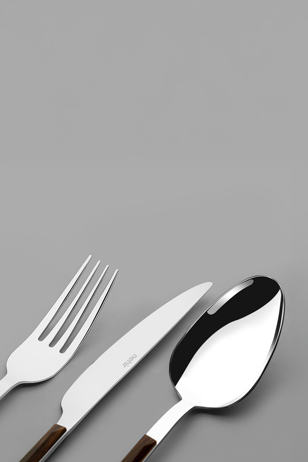 Viola Ahşap 6 Kişilik 18 Parça Kutulu Çatal Kaşık Bıçak Takımı