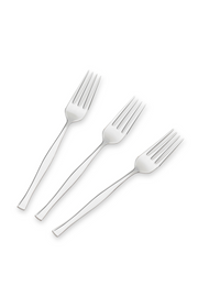 Elegant Simple 12 Piece Dessert Fork Set